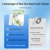 Aloe Vera & Vitamin E Anti-Crack Hand & Foot Cream Patches - Breathable, High-Adhesion Heel Repair Tape