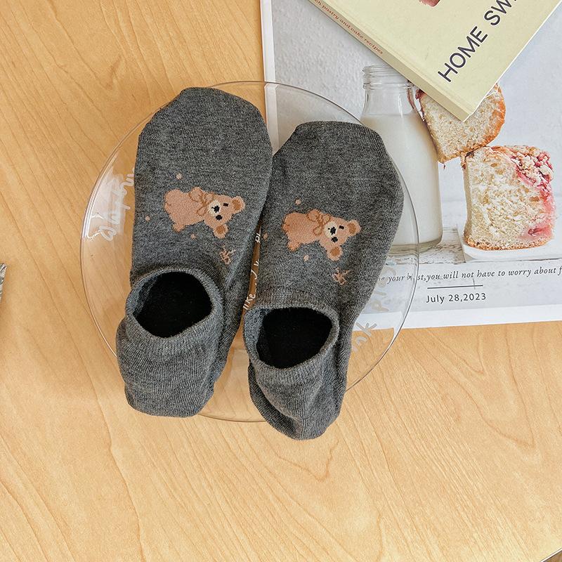 Female Summer Thin New Lovely Sweet All-go Breathable Invisible Student Boat Socks