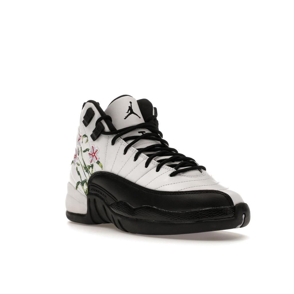 Air Jordan 12 Retro Floral White Vivid Green Grundschuhe DR6956-100