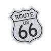 Alloy Car Rear Body Sticker Route 66 Logo Badge for Cadillac SRX Escalade CTS BLS ATS DTS XTS SLS XLR V Deville CT5 Accessories
