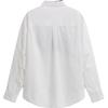 Gap Printed Logo Cotton Loose Fit Long Sleeve Shirt Unisex shirts 791969