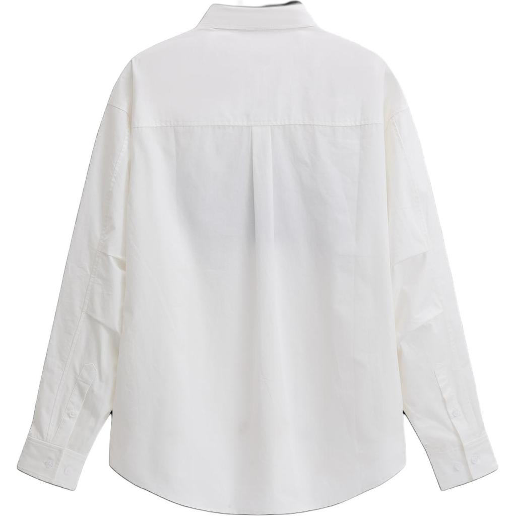 Gap Printed Logo Cotton Loose Fit Long Sleeve Shirt Unisex shirts 791969