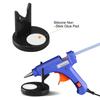 4pcs Handy Stand PP Hot Glue Stand NonSlip Base Detachable Heat Melt Tool Organizer Lightweight Stable Hot Glue Holder Crafting