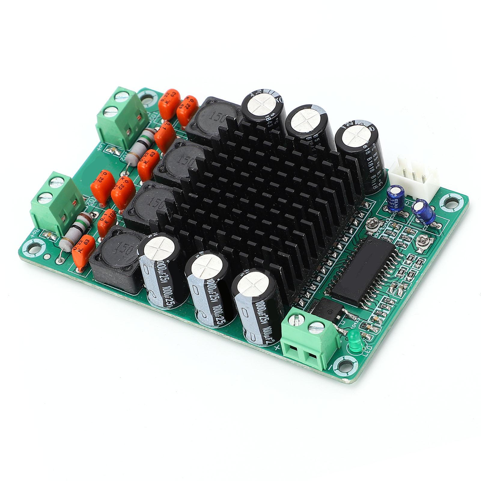 

TK2050 Amplifier Board 2x50W Dual Channel Stereo HiFi Digital Power Amplifier Module DC12‑28V