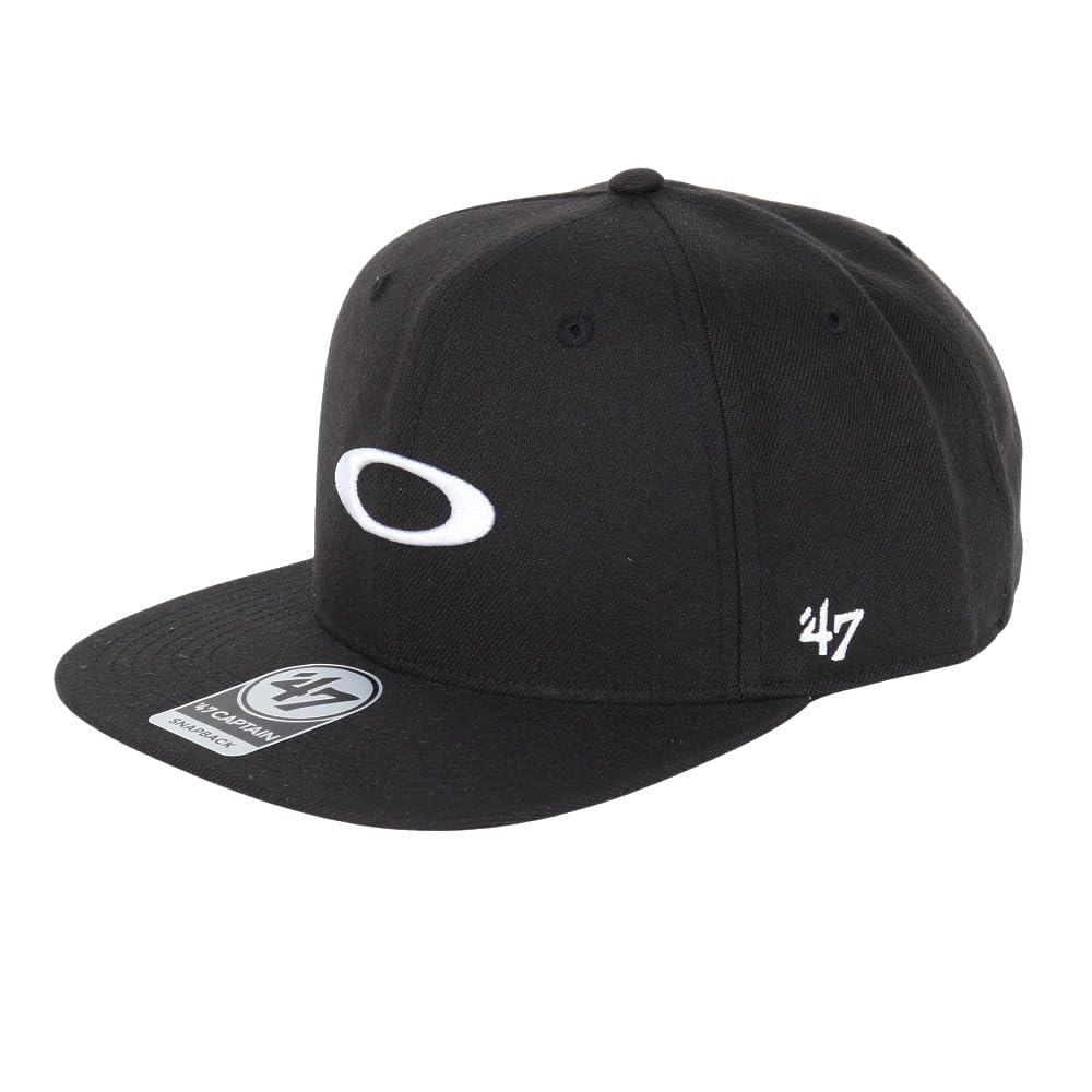 Oakley 47 B1B Ellipse Hat (09V) Blackout/White