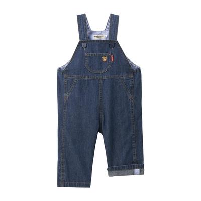 Denim CALIENTE Para Índigo Talla M [MIKIHOUSE BISCUITS] Petos, Monos, Niñas, Bebé, Ropa Infantil, Azul, (80-90cm), 70-3303-688