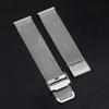 Milan Nise 1.0 Thick Line Double Buckle Watch Strap, Compatible with DW Stainless Steel Mesh, 20/22/24mm.