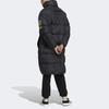 Adidas Originals Long Heavy Fill Down Jacket With Detachable Hood Men Outerwear Black H58055