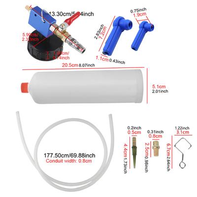 Hydraulic Clutch Universal Oil Bleeder Empty Exchange Drain Kit Oil Pump Car Brake Fluid Oil Change Tool