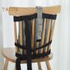 Toddler Booster Seat with Safety Buckle Adjustable Wear Resistant Foldable Dining Table High Chair Travel Booster Seat for Kids