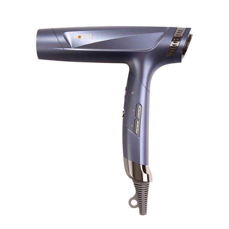 INNOVATOR Folding Hair Dryer: Plasma Technology, Damage-Free, High-Speed Motor, Low Noise