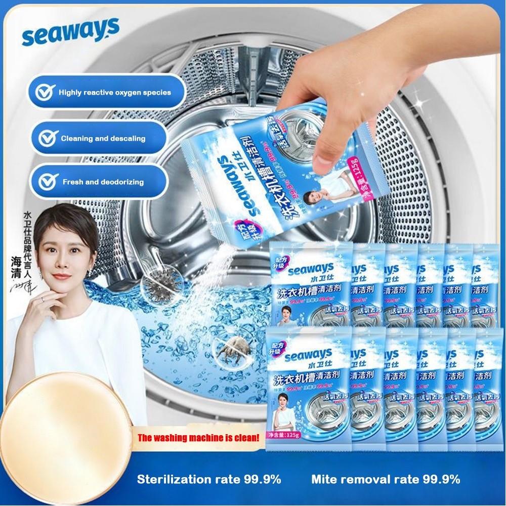 Kyslíkový prášek Prací prášek na čištění pračky Silné odvápnění Čištění dřezu na prádlo Čištění bubnu