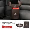 YMSOV1 Car Seatbelt Buckle Cover Protector Cover Anti-scratch Cover For Alfa Romeo Giulietta GT 159 147 156 Mito Brera Giulia Spider F1