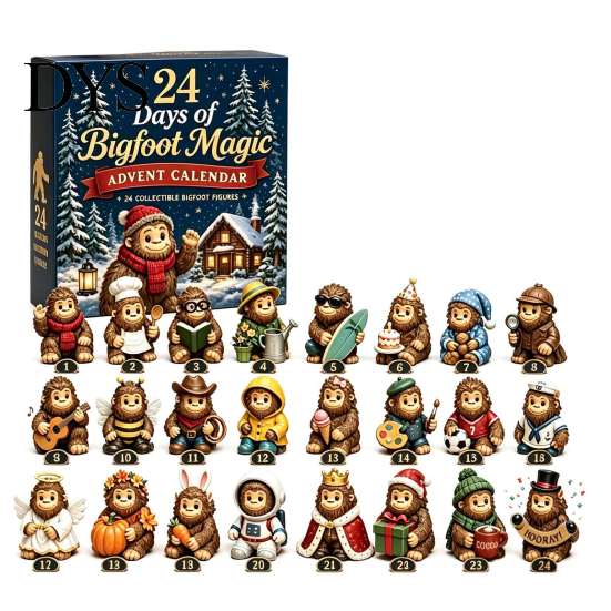Secret Santa Gifts for Pet Lovers 2026 Christmas Advent Calendar, 24-Day Acrylic 2D Ornament Set with Tree Pendant Animal Figures, Hanging Decor,