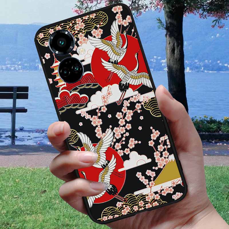 For Tecno Camon 19 Case Camon19 Neo 3D Relief Emboss Phone Cover For Tecno Camon 19 Pro 4G 5G Neo Coque Soft Silicone Cartoon