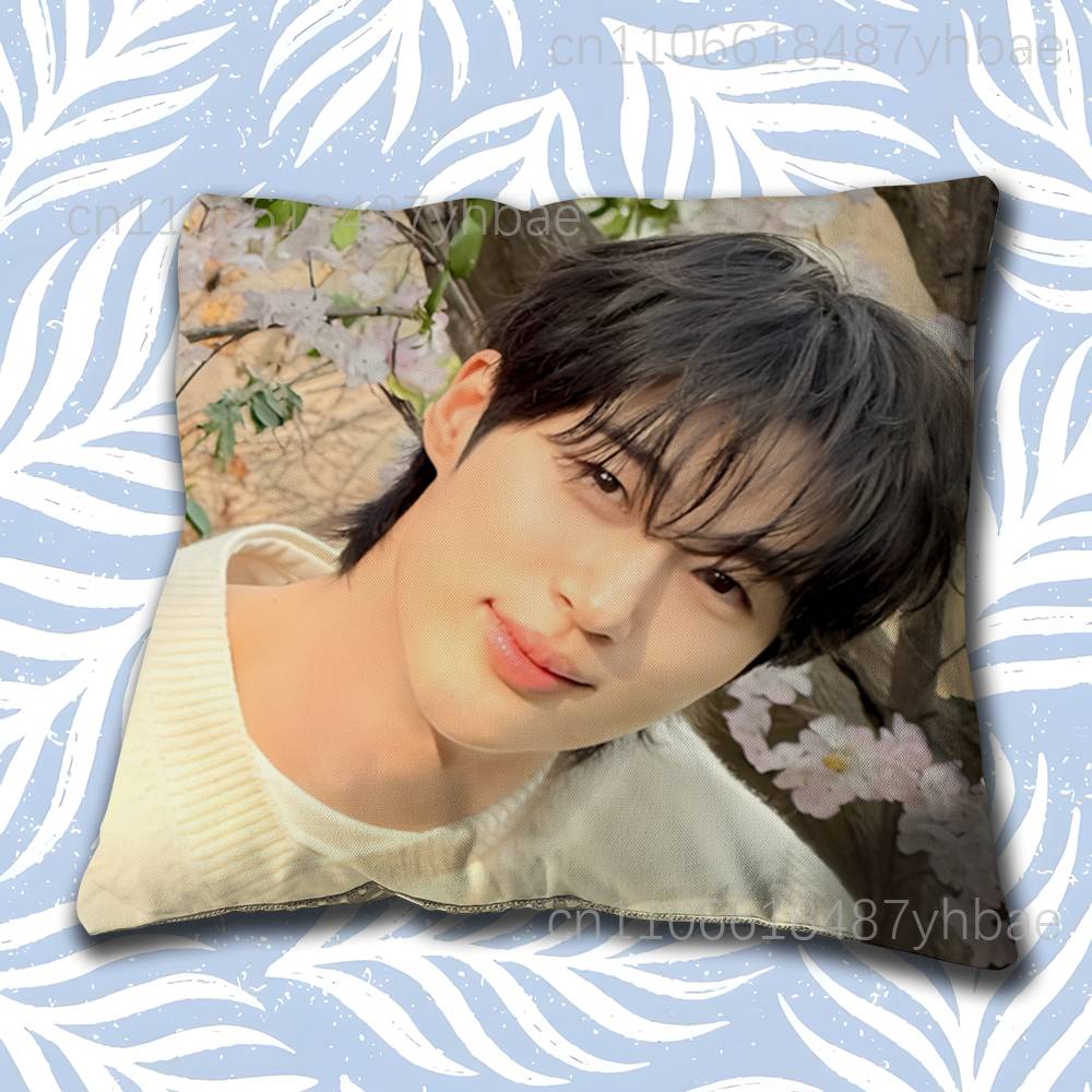 Corea BByeon Woo Seok Copricuscino Federa Cuscino Decorazione Federa Cuscino Stampata Custodia per Cuscino da Divano