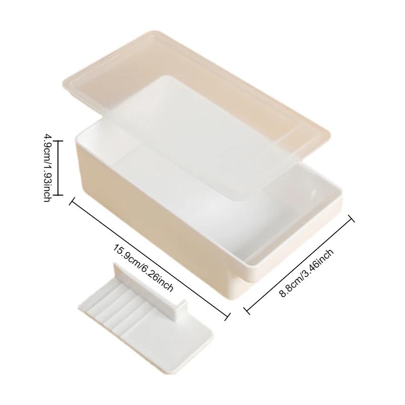 Butter Dish With Cover Fresh-keeping Box Cutter Slicer Countertop For Refrigerator Storage Home
