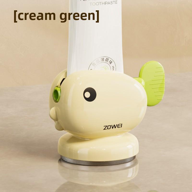 Children's Creative Suction Cup Toothpaste Automatic Wall-mounted Toothpaste Shelf