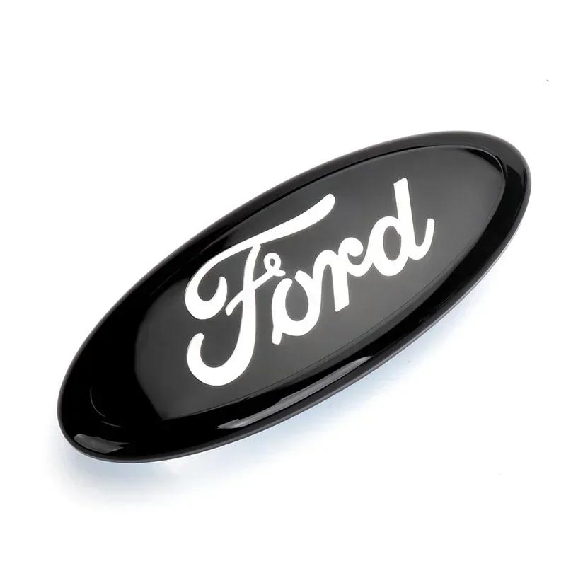 Car Sticker For Ford 17.5/23CM Car Head Cover Emblem Rear Cover Sticker Decoration for Ford Mondeo Fusion Focus Fiesta Kuga Edge
