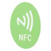 20PCS NFC Stickers Compact Portable Interference Resistant Rewritable CUID NFC Adhesive for NFC Enabled Devices Green