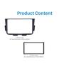 Double Din Radio Fascia Kit - For ACURA MDX 2001-2006 - Stereo Dash Installation Trim