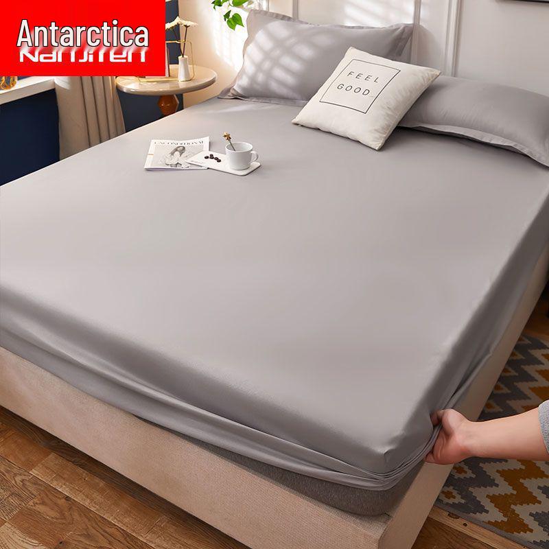 Nanjiren Washed Cotton Non-Slip Fitted Bedspread & Mattress Protector