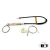 EWR5379 Window Regulator Repair Kit Rear Right Door for BMW 5 Series E39 04/1999-2004 4/5 Door Facelift 51358252430
