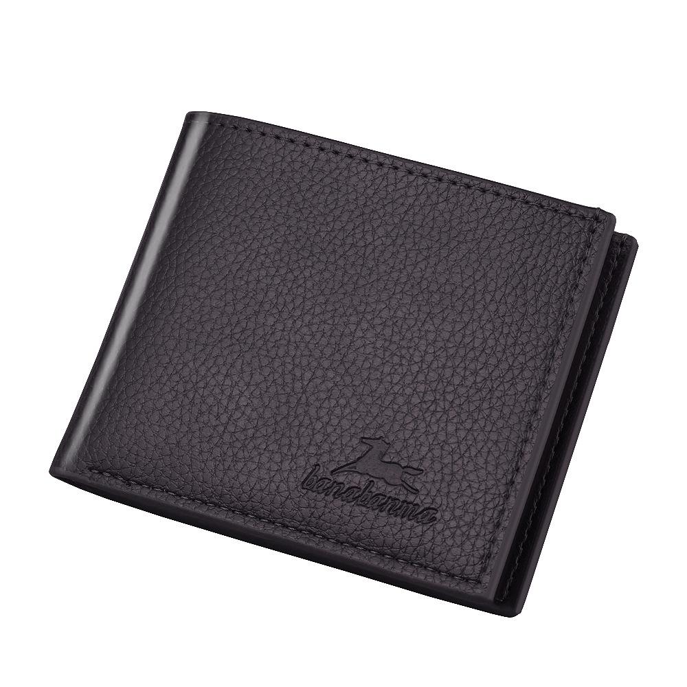Men's Short Wallet Wallet Wallet, Business Gift Wallet Men