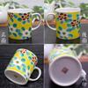 Waza no Kura: Stylish Kutani Ware Mug with Floral Pattern, High-Quality Ceramic, Made in Japan