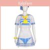 Re Life In A Different World From Zero Cosplay Costume Sailor Swimsuit For Anime Role Play Summer