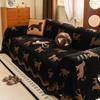 All-Season Sea Lion Camping Picnic Sofa Cover Housses De Canapé Living Room Funda Sofa Chenille Sofa Mats Throw Blankets