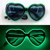 Light Up Led Glasses Neon Party Luminous Glasses EL Wire Glowing Sunglasses Novelty Gift for Adult Glow Bright Light Supplies