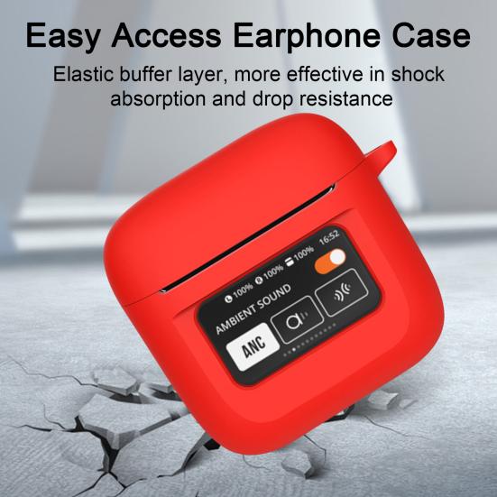 

Чехол для гарнитуры Yousheng, противоударный, полная защита, защита от царапин, силиконовая сумка для хранения с крючком для JBL Tour Pro2