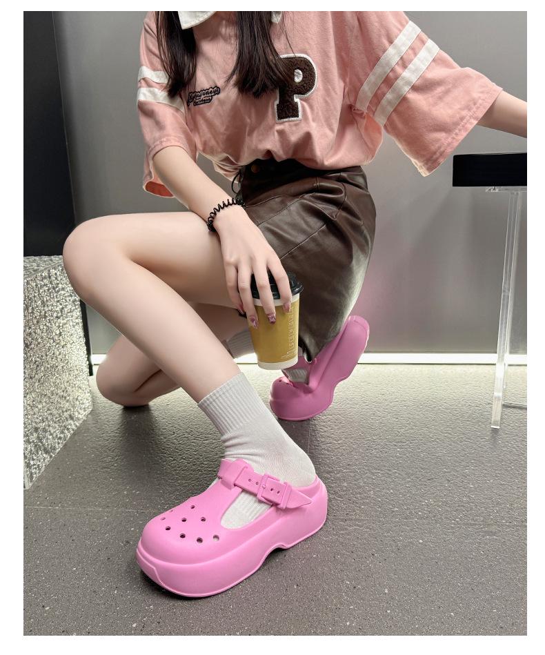 2025 Women's Non-slip EVA Thick-soled Slip-on Sandals & Slippers for Indoor/Outdoor Use