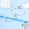 Kupferliebe in Paris Flugzeug Reiseanhänger Schmuck Passend für Original Armband für Frauen DIY Geschenk