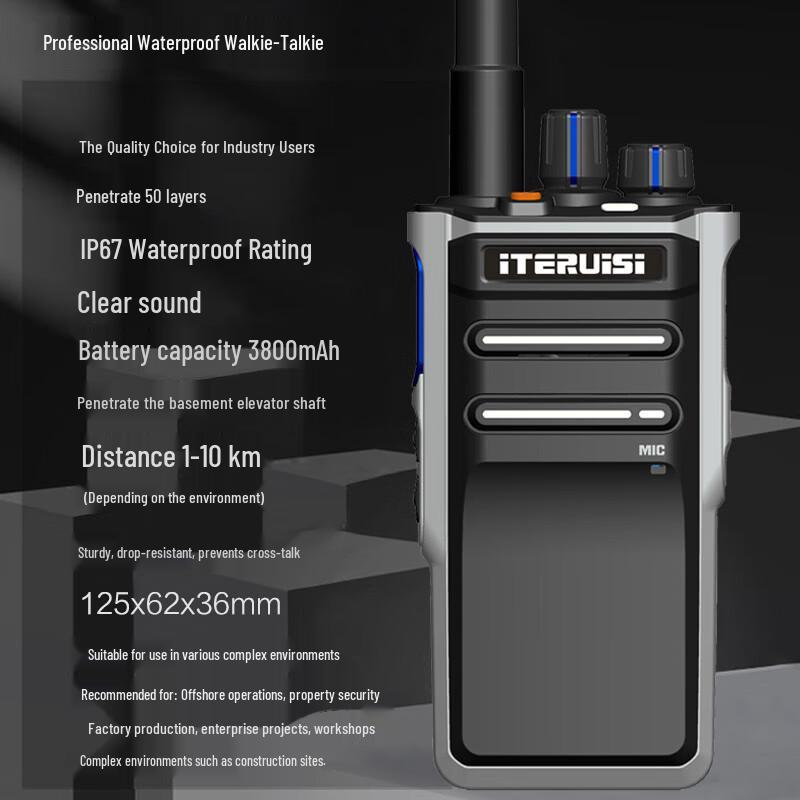 Iteruisi Professional Long-Range Walkie-Talkie (CN Version)