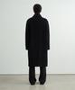 Musinsa Standard Cappotto Balmacaan Lungo Oversize in Misto Lana [Nero]