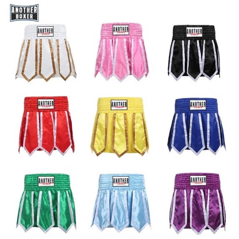 ANOTHERBOXER Σορτς Muay Thai & Αθλημάτων Μάχης Στυλ Κορδέλας