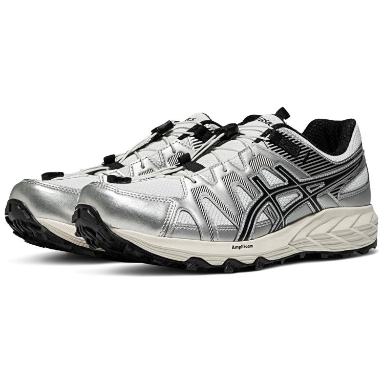 Asics Gel-Sonoma Fe Comfortable Y2K Retro Mesh Durable Low-Top Casual Trail Running Shoes Men sneaker White Silver 1011B999-020