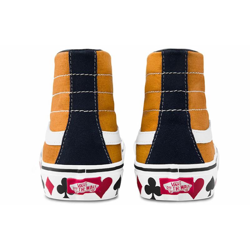 Vans SK8 Hi 138 Decon Sf 'Black Yellow' Vans VN0A3MV1K0F