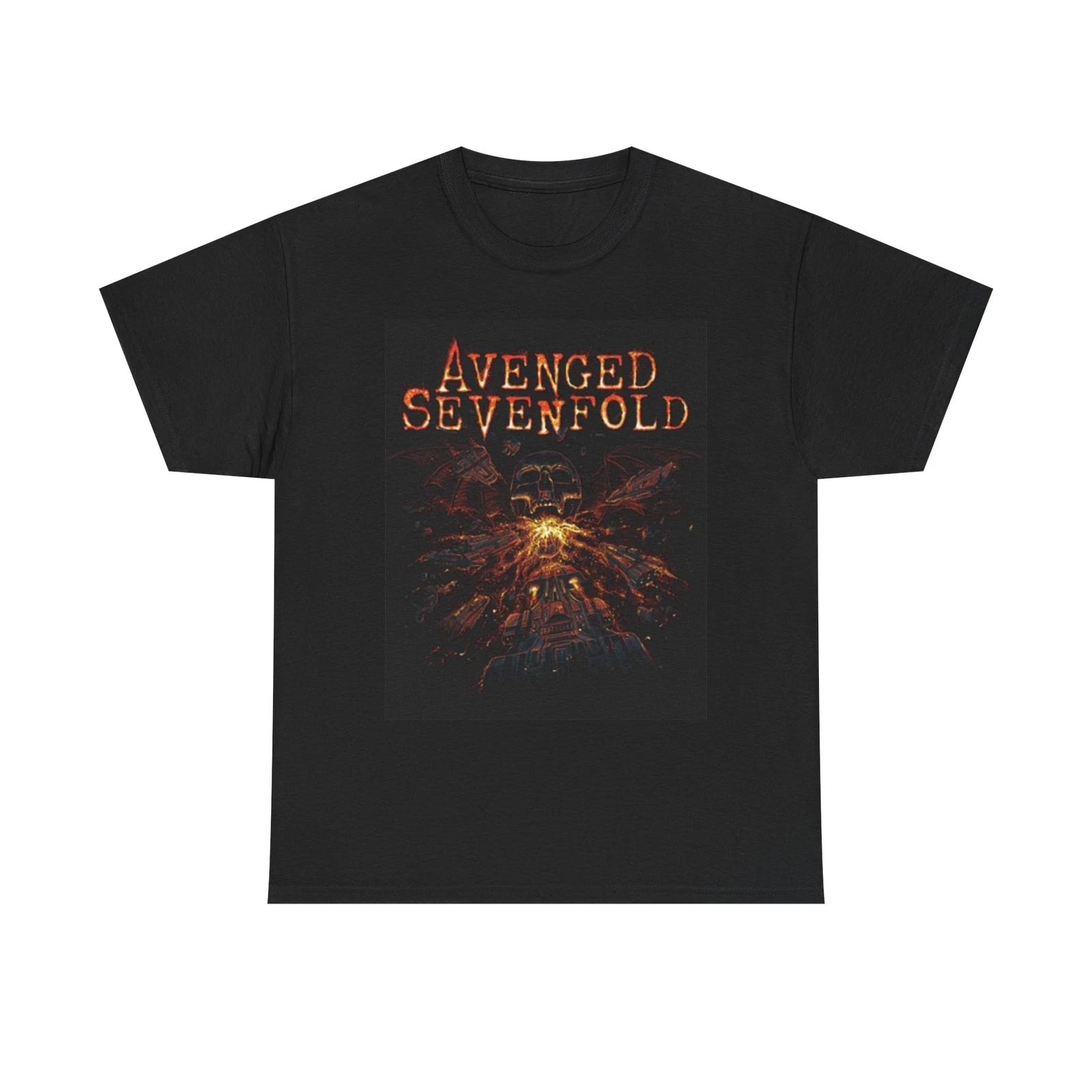 Men s and Women s T-shirts Avenged Sevenfold Graphic S