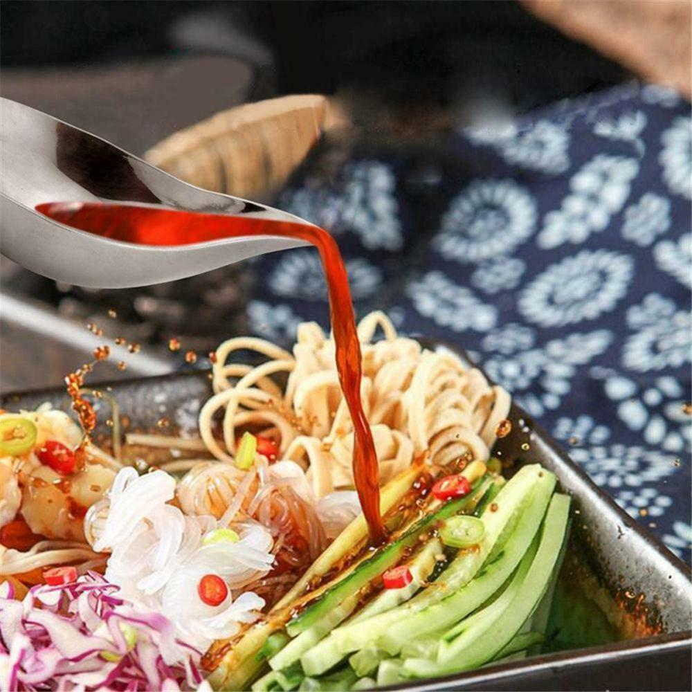 Sauce Painting Kitchen Nozzle Spoon Chef Decoration Spoon Valon Sauce Spoon Art Pencil Draw Design