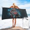 Fabio Quartararo Pilote de Moto Français Serviette de Plage Microfibre Douce Séchage Rapide Absorbant Serviettes Rapides Pour l'Alpinisme
