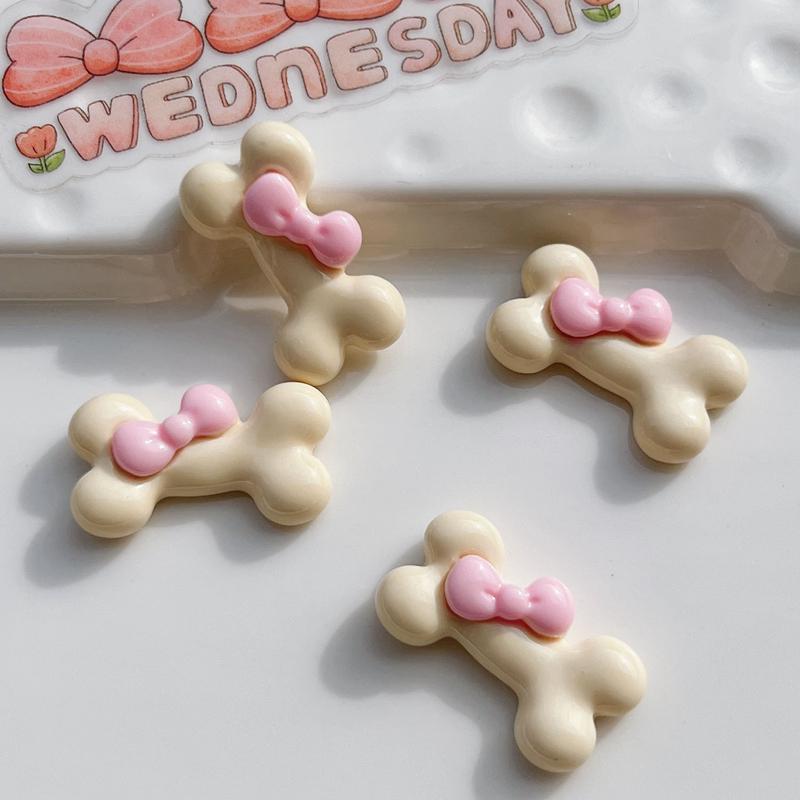 10 Pcs Mini Kawaii Cartoon Dog, House Series Flat Back Resin Statuescrapbooking Diy Jewelry Hairpin Decoration Accessories A80