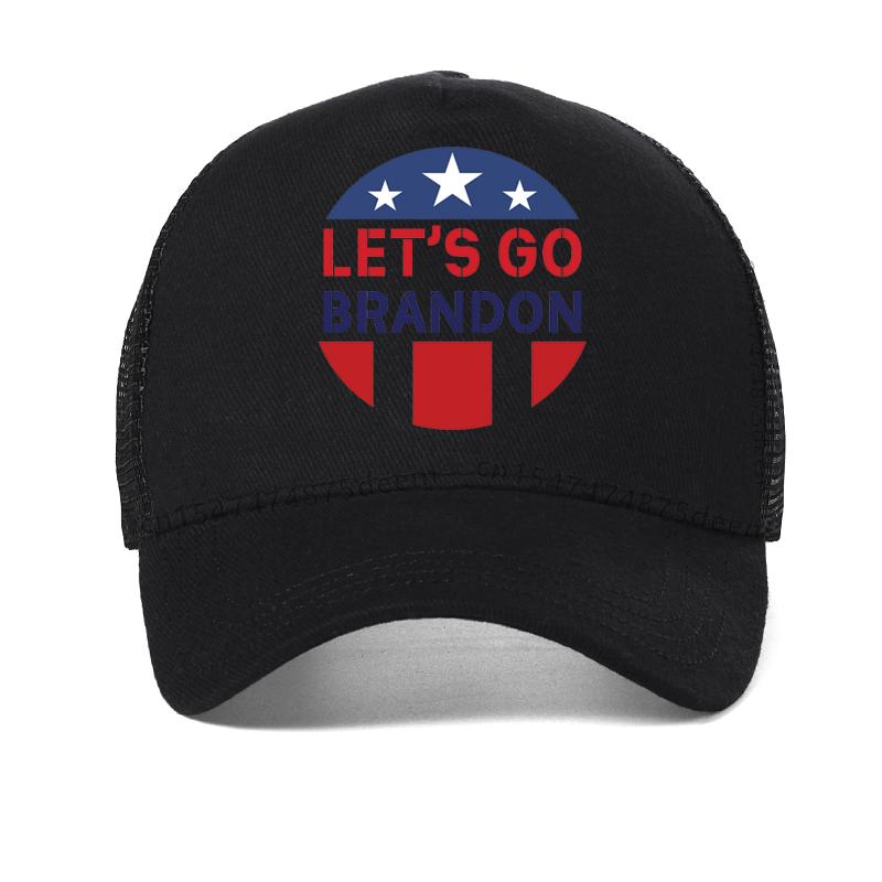 America Let’s Go Brandon Funny Unisex Women Baseball Cap Unisex Casual Adjustable Summer Mesh Breathable Hats