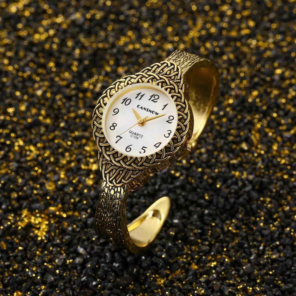 Retro Elegante Damen Quarz Uhr Damen Mode Armband Armbanduhren Uhren Für Frauen Geschenk Uhr