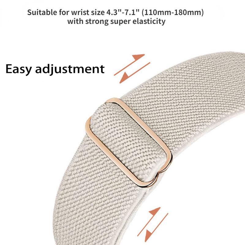 10 Pcs/Pack 20mm 22mm Stretchy Band Compatible with Samsung Galaxy Watch 5/4 40mm 44mm Watch 5 Pro 45mm Watch 4 Classic