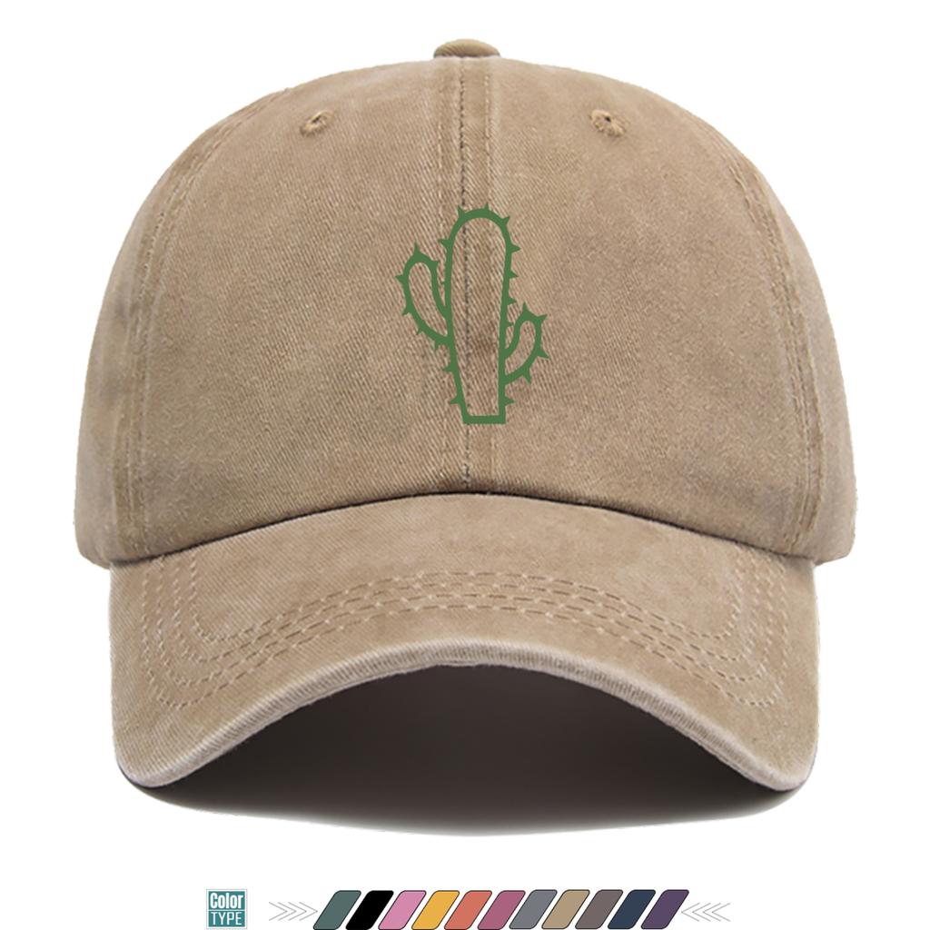 Pc Cactus Print Trucker Hat  QuickDry Breathable Unisex Cap with Cactus  Buckle Closure Lightweight Suitable for Outdoor Sp