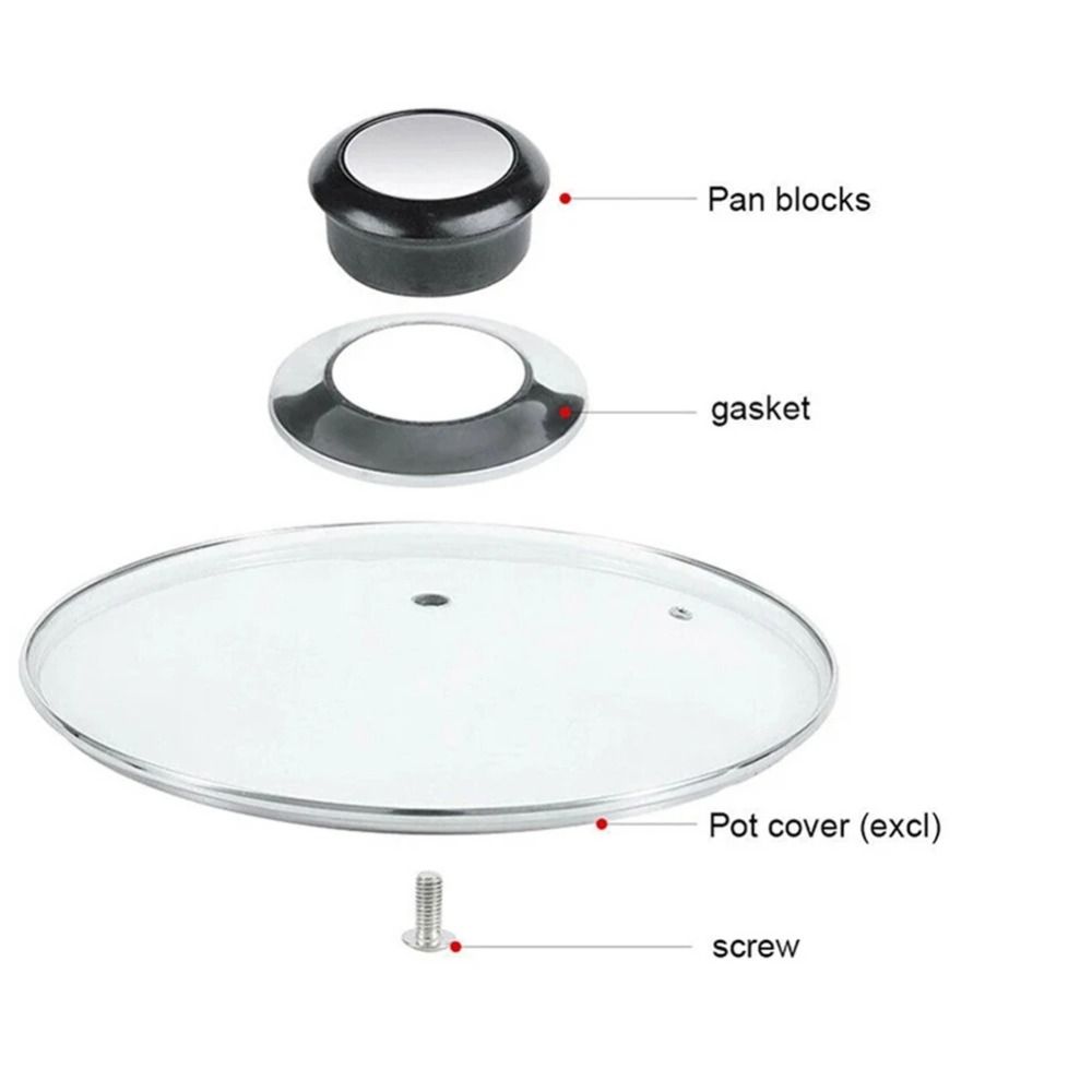 Universal Pot Lid Knob 5mm-12mm Pot Lid Handle Practical Lid Knobs Cap  Kitchen Cookware