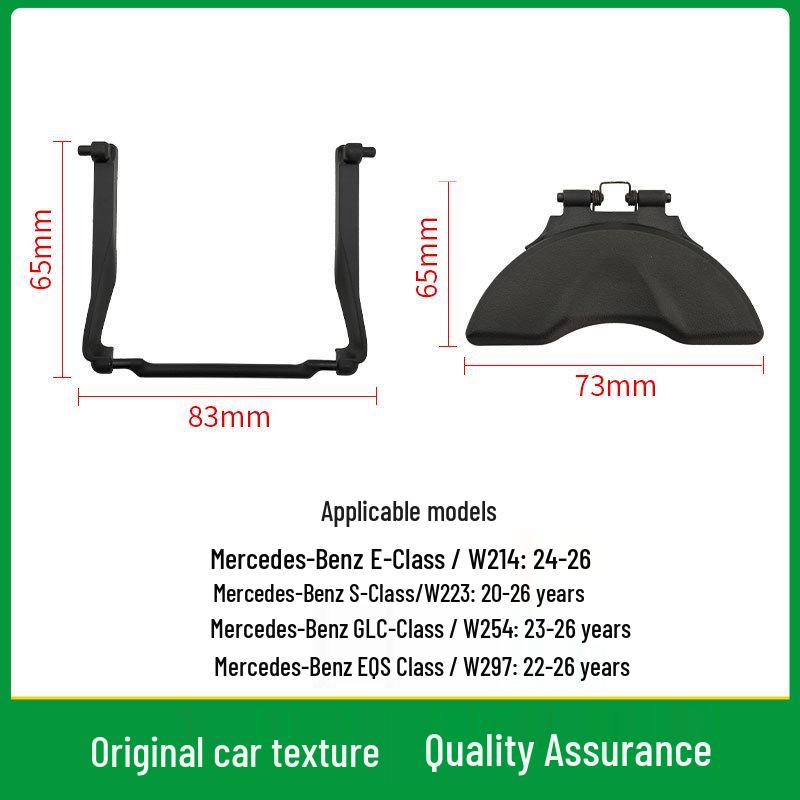 Zadní klip na držák nápojů pro Mercedes-Benz GLC, Třídu E, Třídu S, loketní opěrku EQS